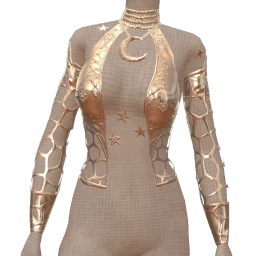 Ikon Elite Celestial Silver Crop Top