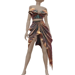 Ikon Elite Silver Pixel Dress