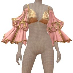 Ikon Elite Powder Pink And Gold Top