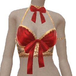 Ikon Elite Sparkle Red Bow Top