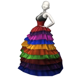 Ikon Elite Happier Than Ever Evening Dress (Multicoloured)