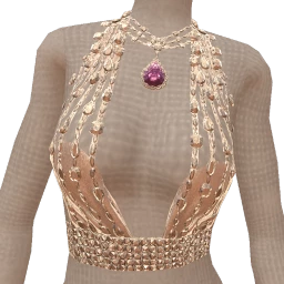 Ikon Elite Silver Diamond Embellished Top 