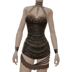 Ikon Elite Glitter Glow Lace Dress