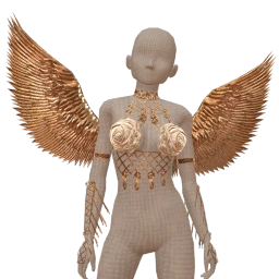 Ikon Elite White Gold Wing Top