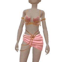 Cloud Nine Pink Luxe Crystal Beach Outfit