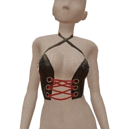 Delirious Midnight Mesh Corset