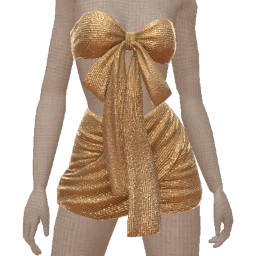 Ikon Elite Golden Gala Bow Outfit