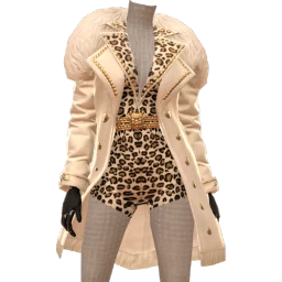Ikon Elite Cream And Gold Leopard Luxe Outfit