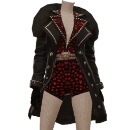 Ikon Elite Black And Red Leopard Luxe Outfit