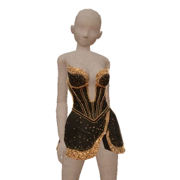Ikon Elite Golden Armour Dress