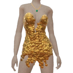 Ikon Elite Lucky Coins Mini Dress