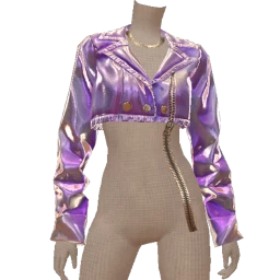 Ikon Elite Purple Passion Pleather Jacket