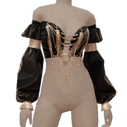 Ikon Elite Onyx Leather Crop Top