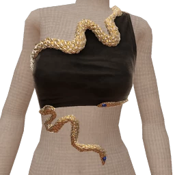 Ikon Elite Snake Jewel Velvet Top