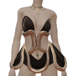 Ikon Elite Silver Serpent Witch Dress