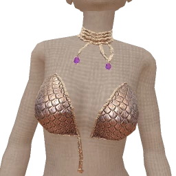 Ikon Elite Purple Snake Skin Bralette