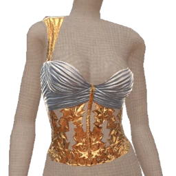 Ikon Elite Gold Leaf Leotard