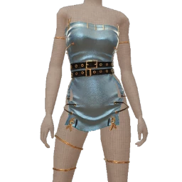 Ikon Elite Pretty In Punk Blue Dress