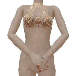 Ikon Elite Glitter Silver Snow Top