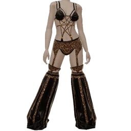 Ikon Elite Black Glitter Aura Outfit