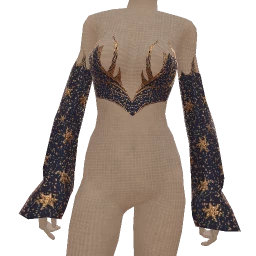 Ikon Elite Blue Celestial Crystal Bustier