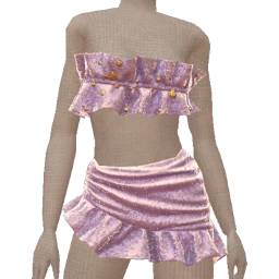 Ikon Elite Violet Silk Sparkle Co-Ord