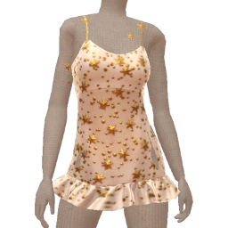 Ikon Elite White Gold Star Dress