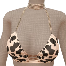 Ikon Elite Black And White Dalmatian Print Top