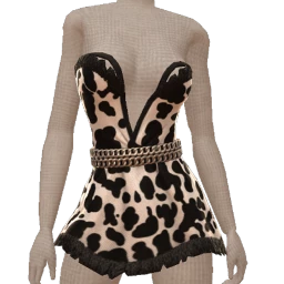 Ikon Elite Dalmatian Punk Mini Dress