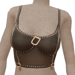 Ikon Elite Black Mesh Sparkle Corset