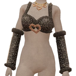 Ikon Elite Black Dazzling Sweetheart Top