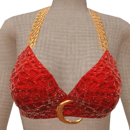 Ikon Elite Cherry Red Crochet Solstice Top