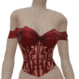 Ikon Elite Glow Dazzling Shine Red Corset