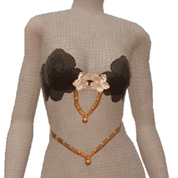 Ikon Elite Pearl Flower Lace Bikini Top