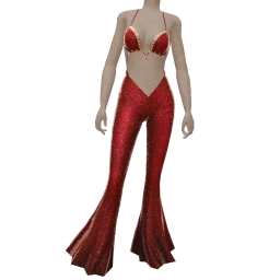 Ikon Elite Glittering Ruby Outfit