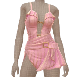 Ikon Elite Pink Glitter Whimsical Dress