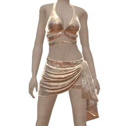 Ikon Elite Wrapped Silver Swim Set