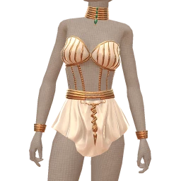 Ikon Elite Emerald Queen Bronze Cage Dress