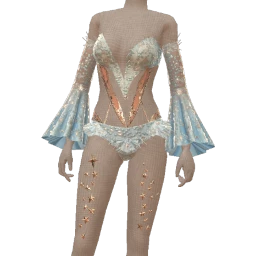 Ikon Elite Ice Blue Lace Wonderland Outfit