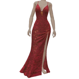 Ikon Elite Red Lace Royalty Dress