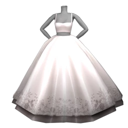 La Haute Couture Winters Blossom Dress