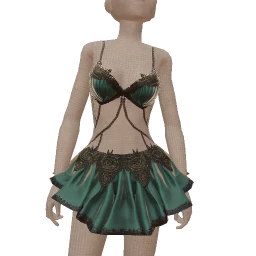 Ikon Folds & Creases Forest Green Outfit