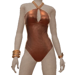 Ikon Bronze Bodysuit With Accessories