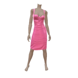 Ikon Pink Gloss Dress