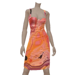 Cloud Nine Autumn Sunset Dress