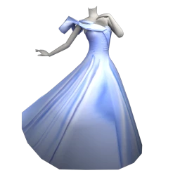 Ikon Blue Rose Dress