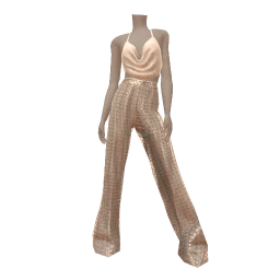 Ikon Sparkling White Jumpsuit