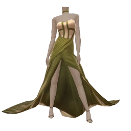 Ikon Lush Green Evening Dress