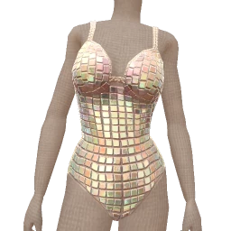 Ikon Checkered Iridescence Bodysuit