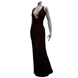 Ikon Plunge Orchid Dress